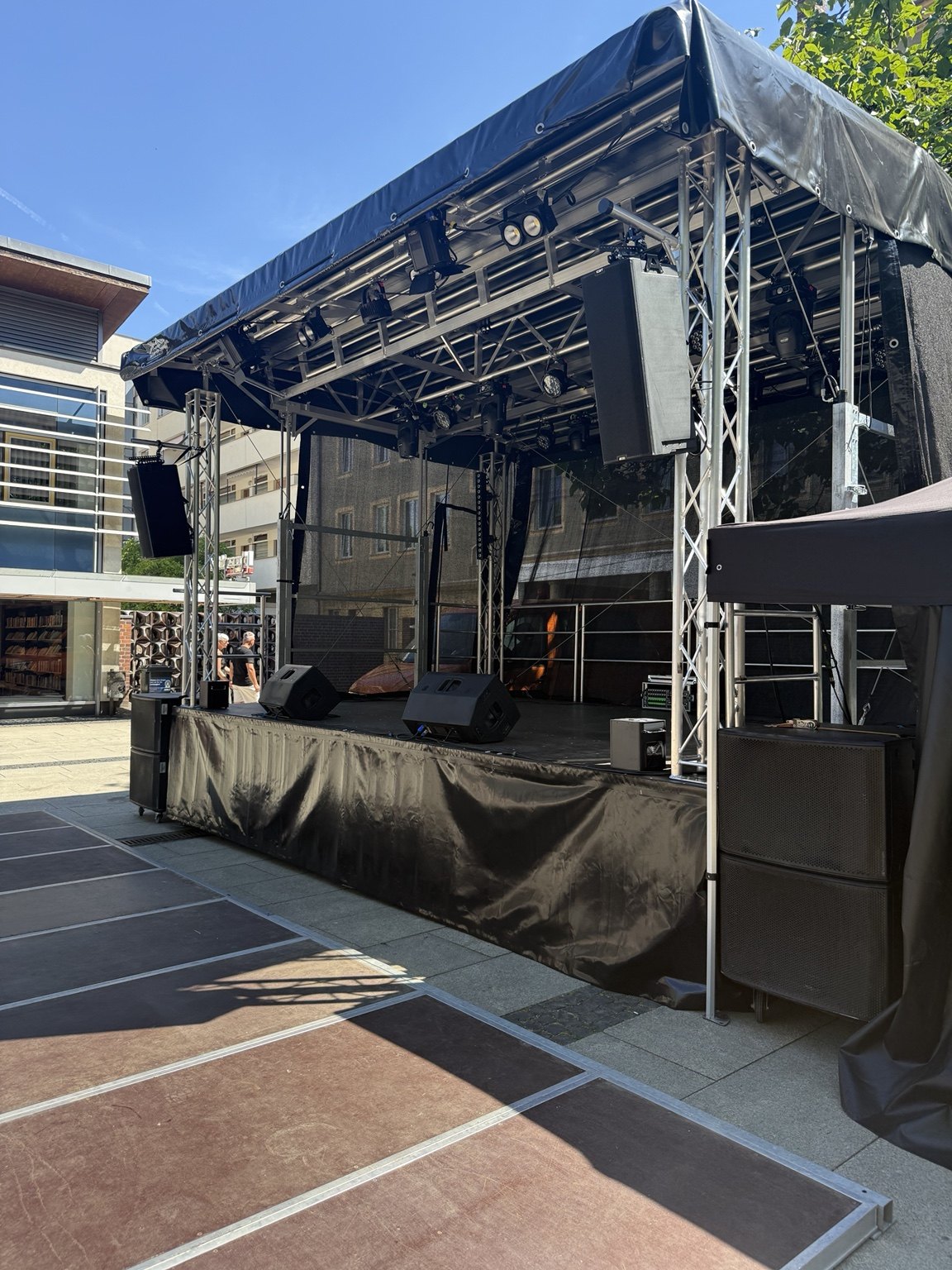 Trailerbühne beim Stadtfest Cottbus 2026