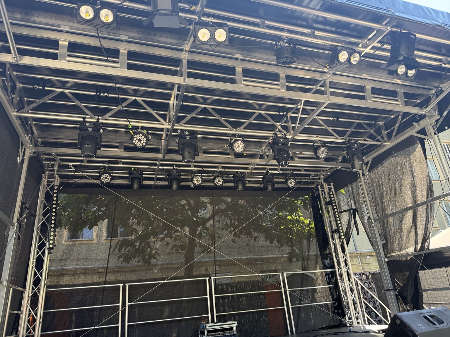 Trailerbühne beim Stadtfest Cottbus 2026