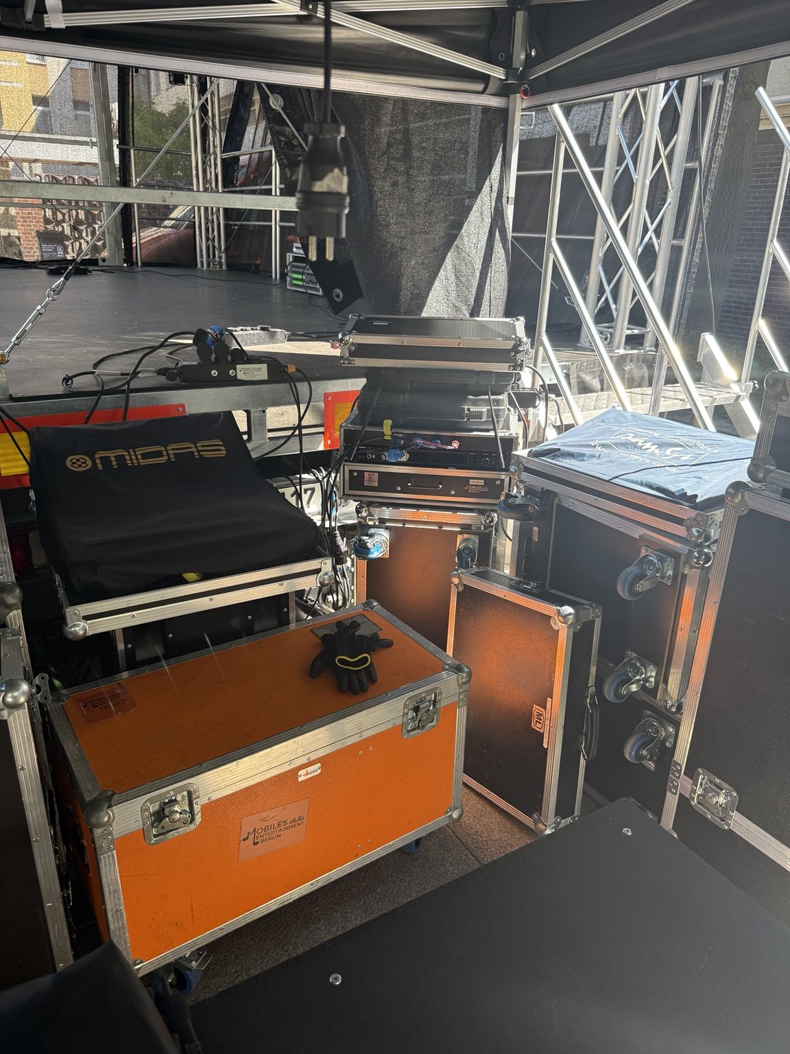 Trailerbühne beim Stadtfest Cottbus 2026