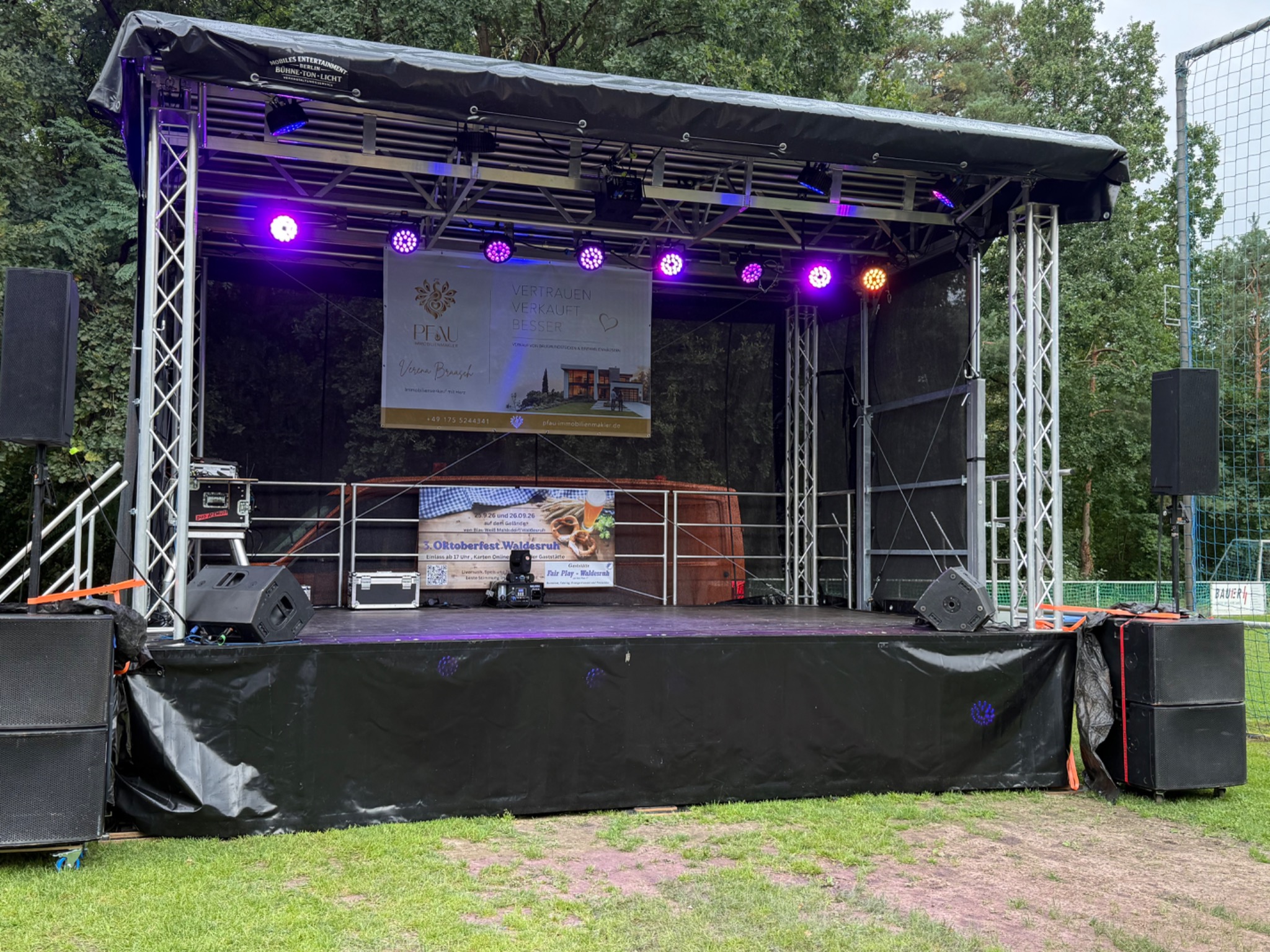 Trailerbühne bei 95 Jahre Waldesruh 2026